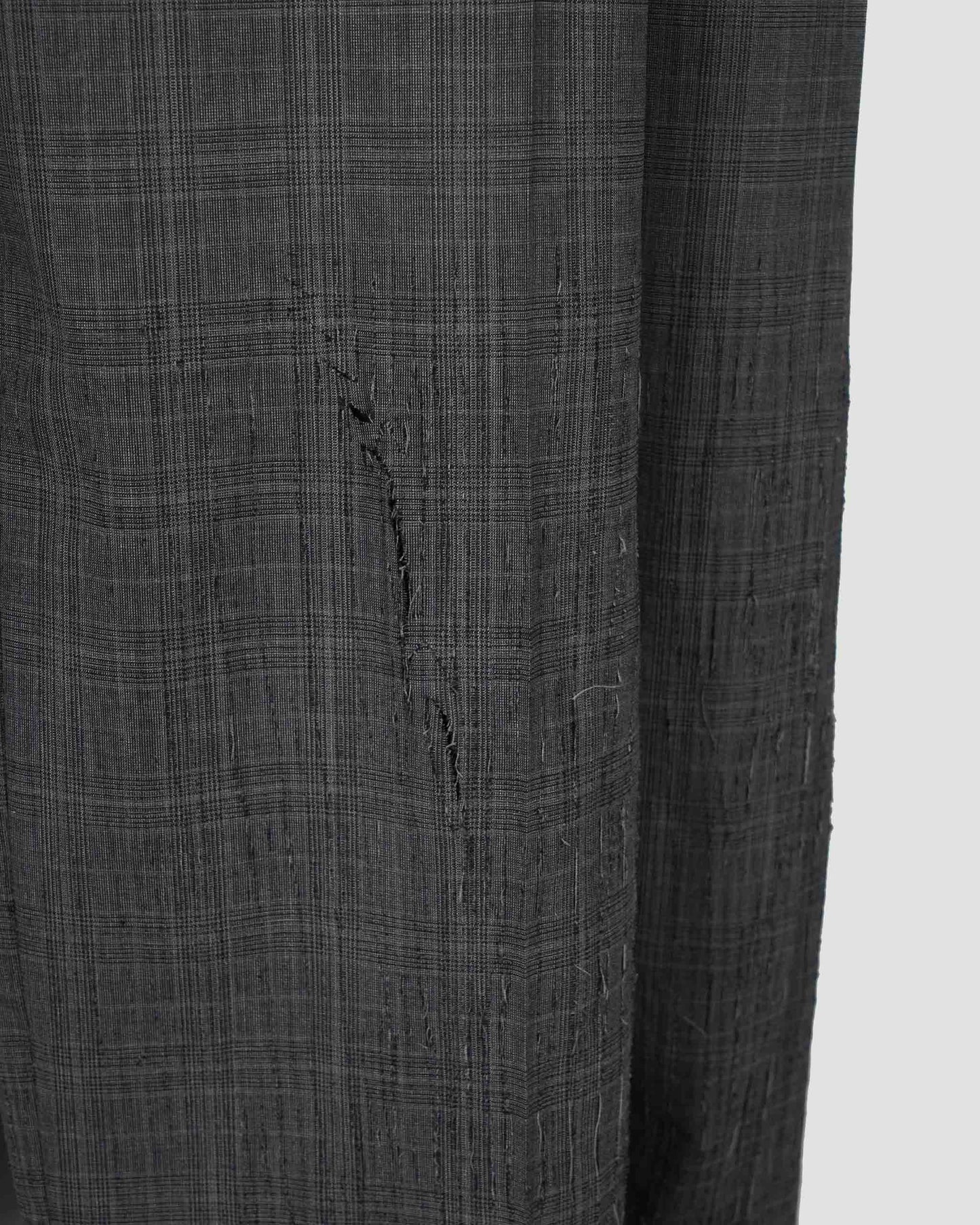 Grey Prince Of Wales Tailored Trousers