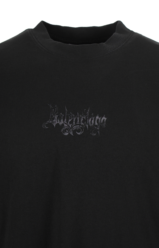 Sketchy Medium Fit T-shirt in Black