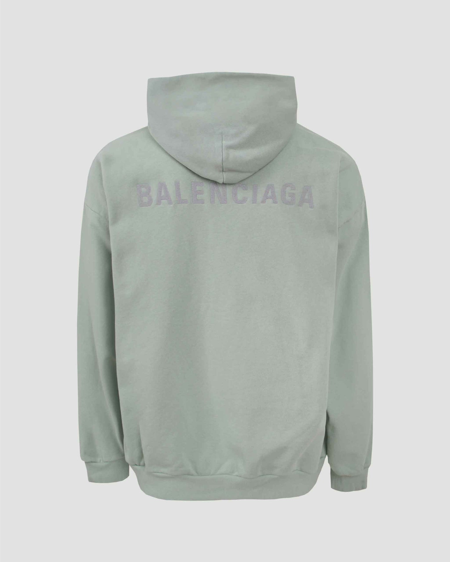 Back Reflective Hoodie Medium Fit in Sage Green