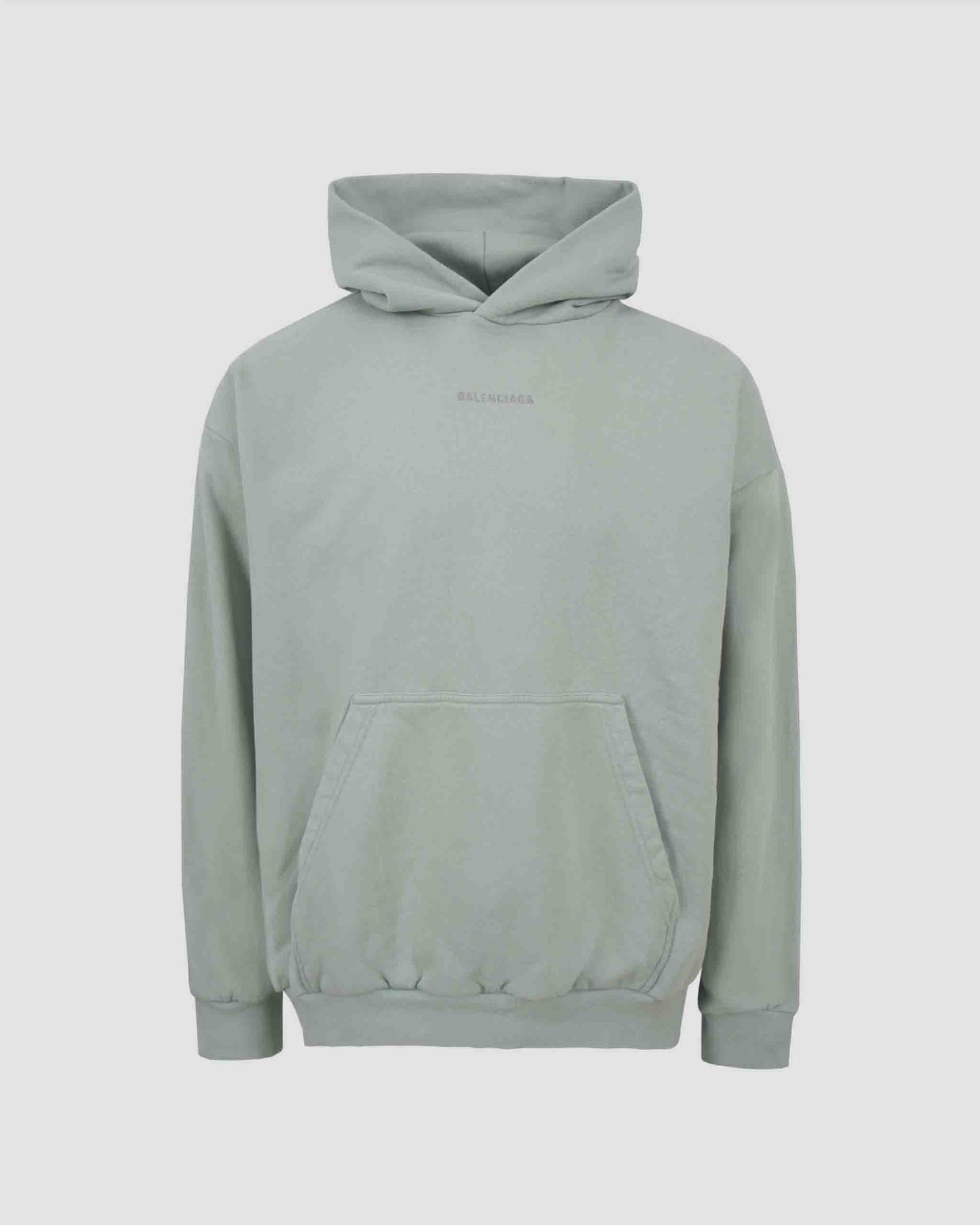 Back Reflective Hoodie Medium Fit in Sage Green