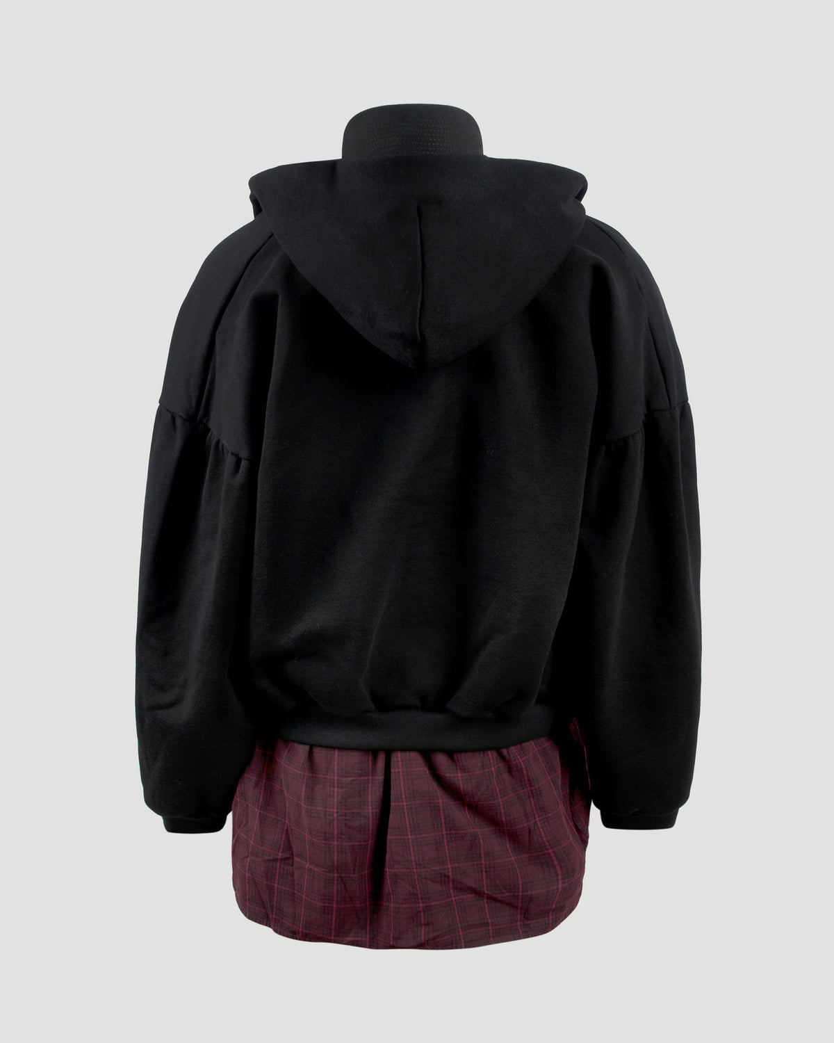 Balenciaga Unity Sports Icon Layered Hoodie in Black — product photo 3