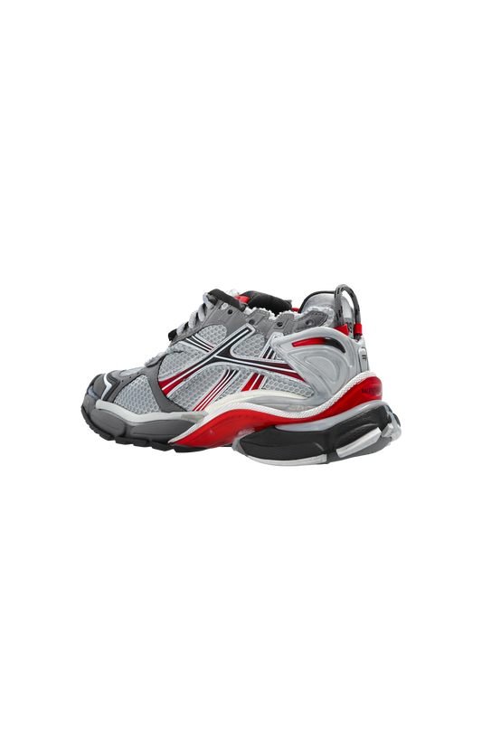 Runner Gradient Sneaker in Grey/red/black