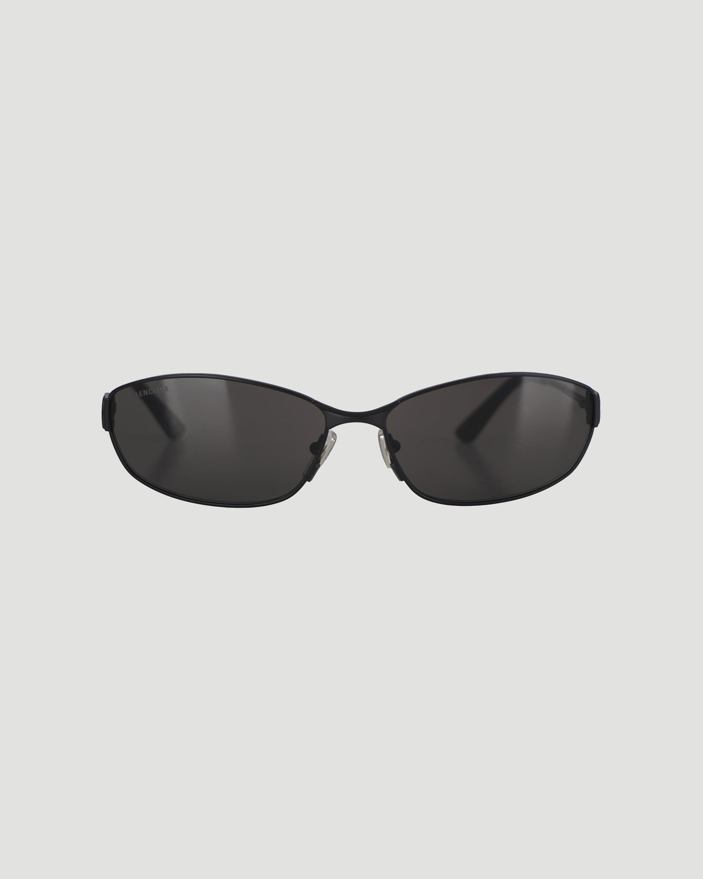 BLACK SUNGLASSES WITH LOGO