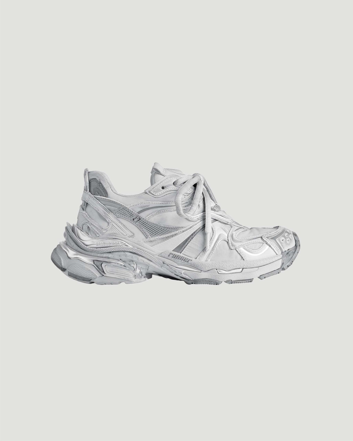 Runner 2.0 Sneaker in Grey And Silver