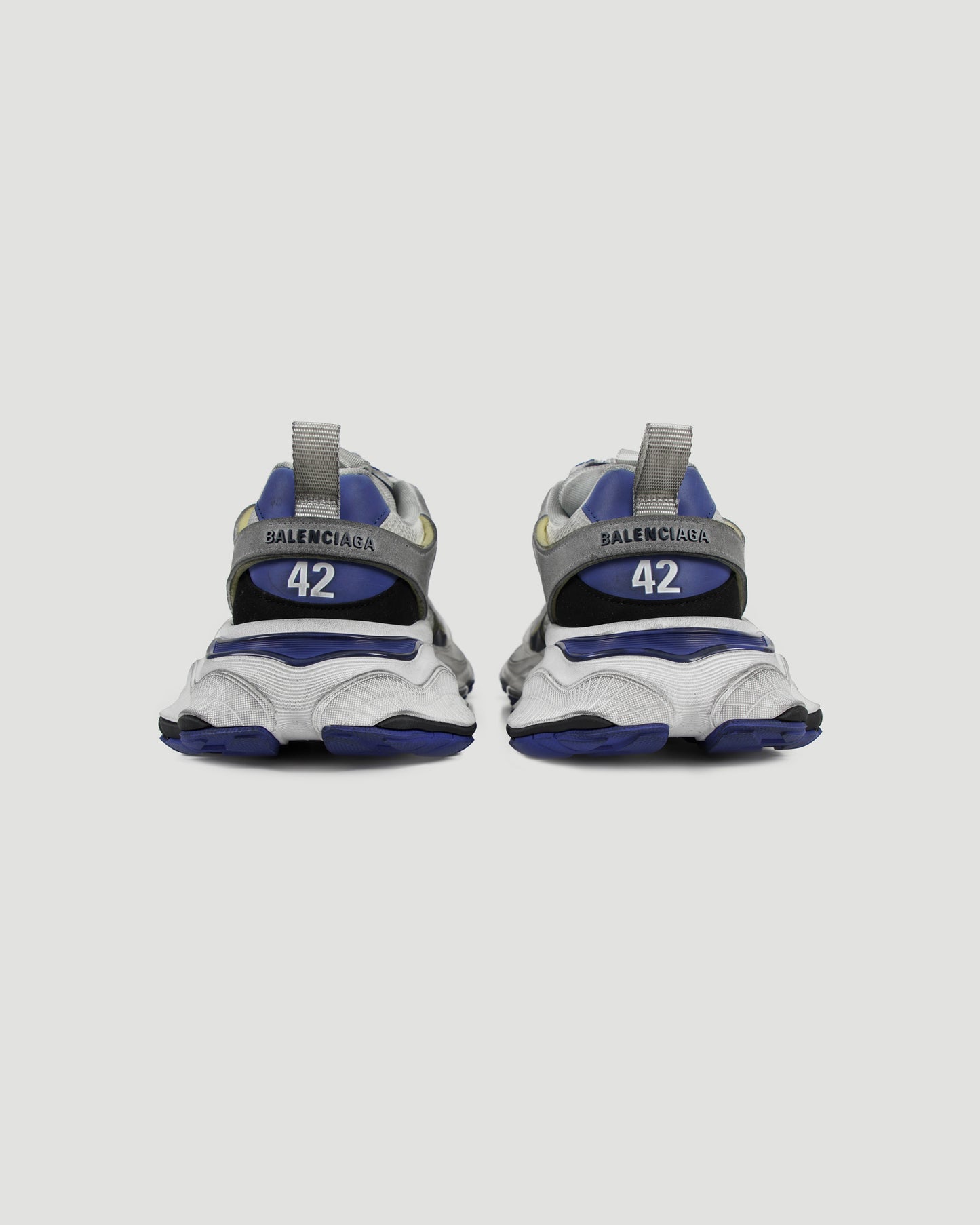 CARGO SNEAKER IN GREY, WHITE & BLUE