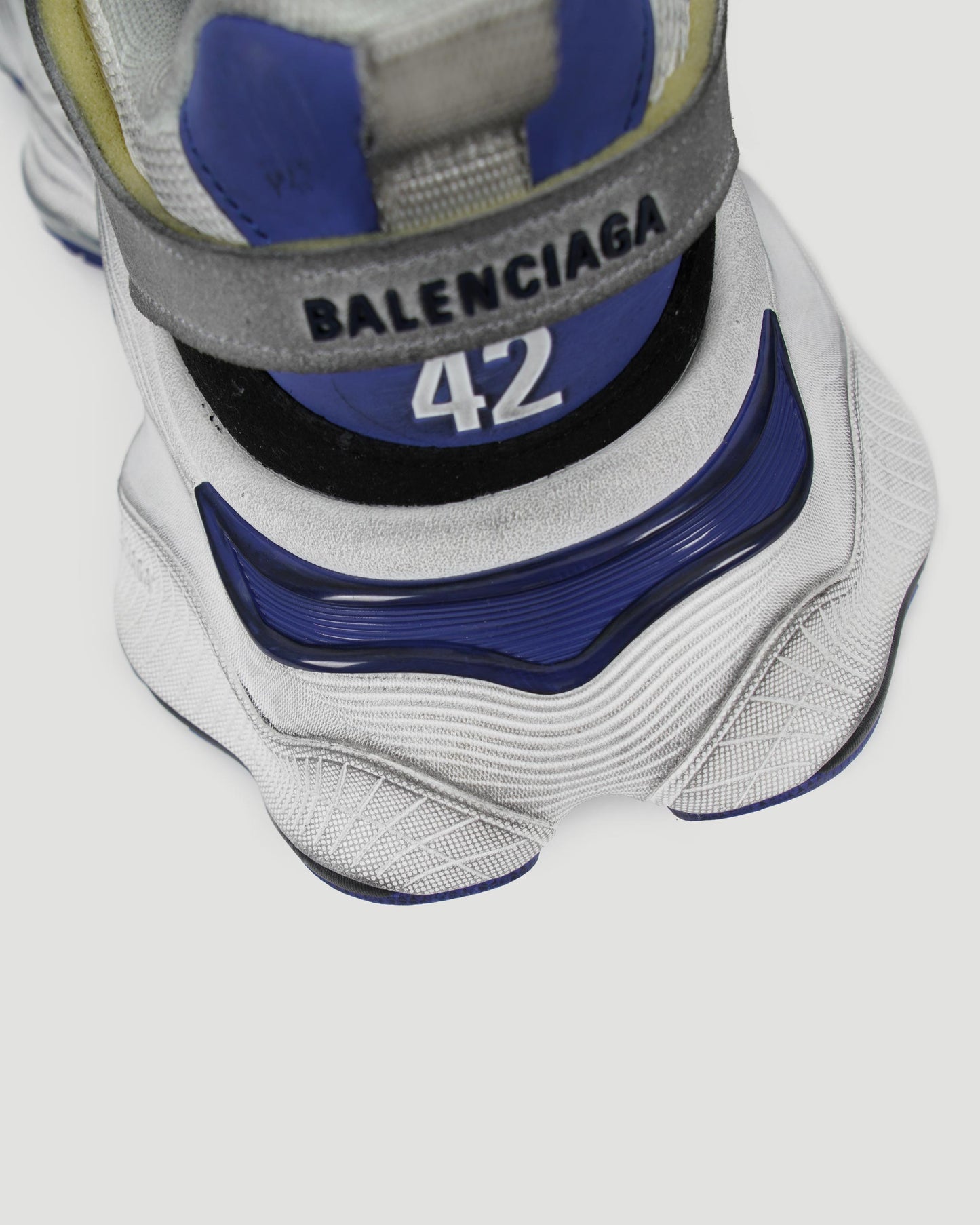 CARGO SNEAKER IN GREY, WHITE & BLUE