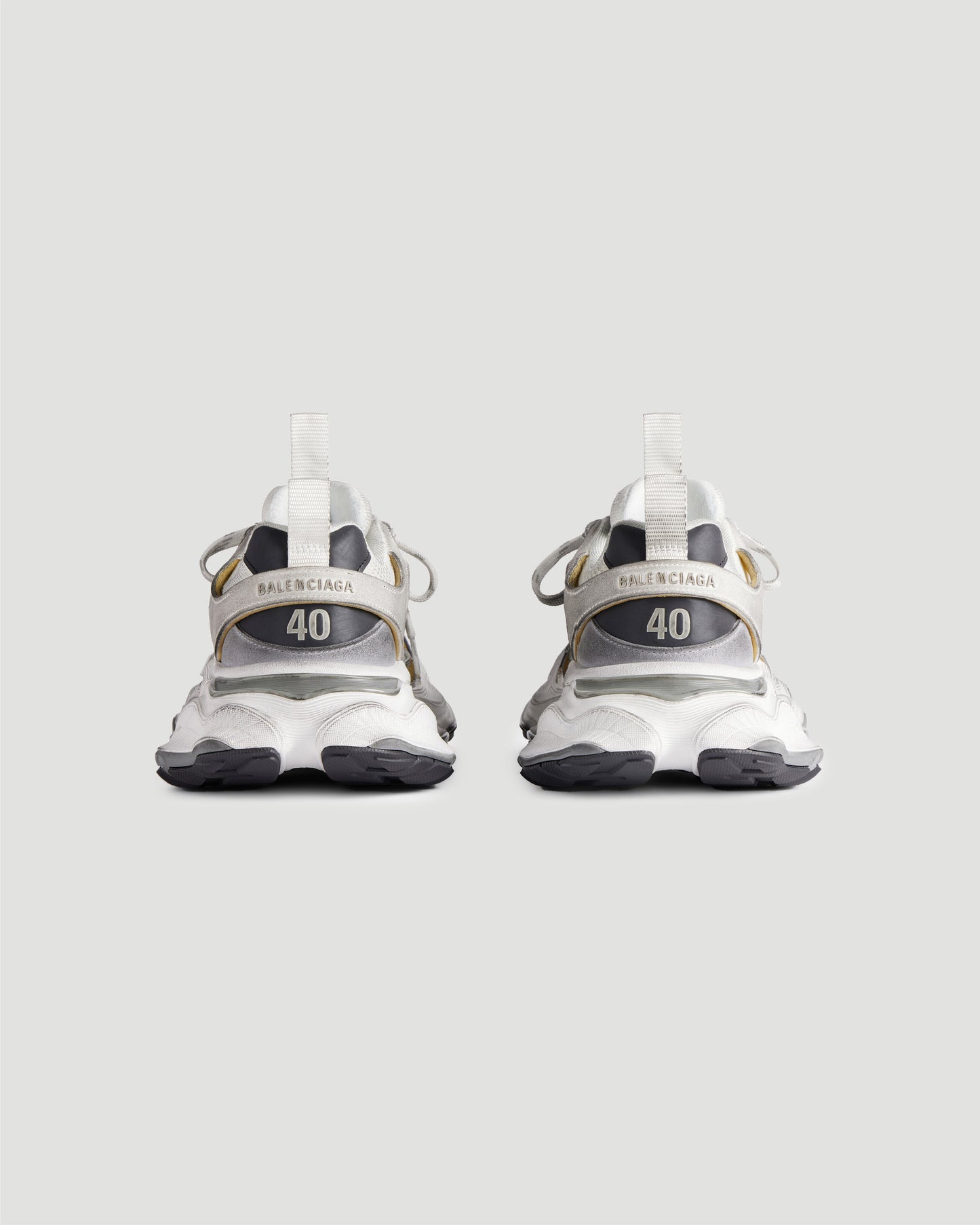CARGO SNEAKER IN WHITE AND GREY