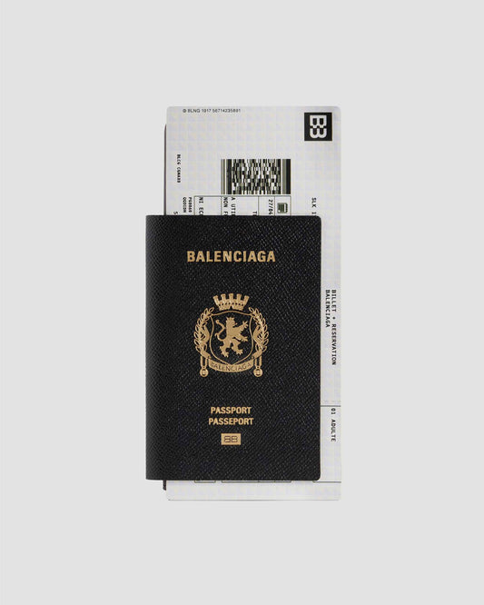 Passport Long Wallet 1 Ticket in Black