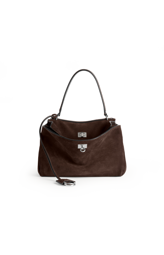 Rodeo Handbag Small in Light Espresso