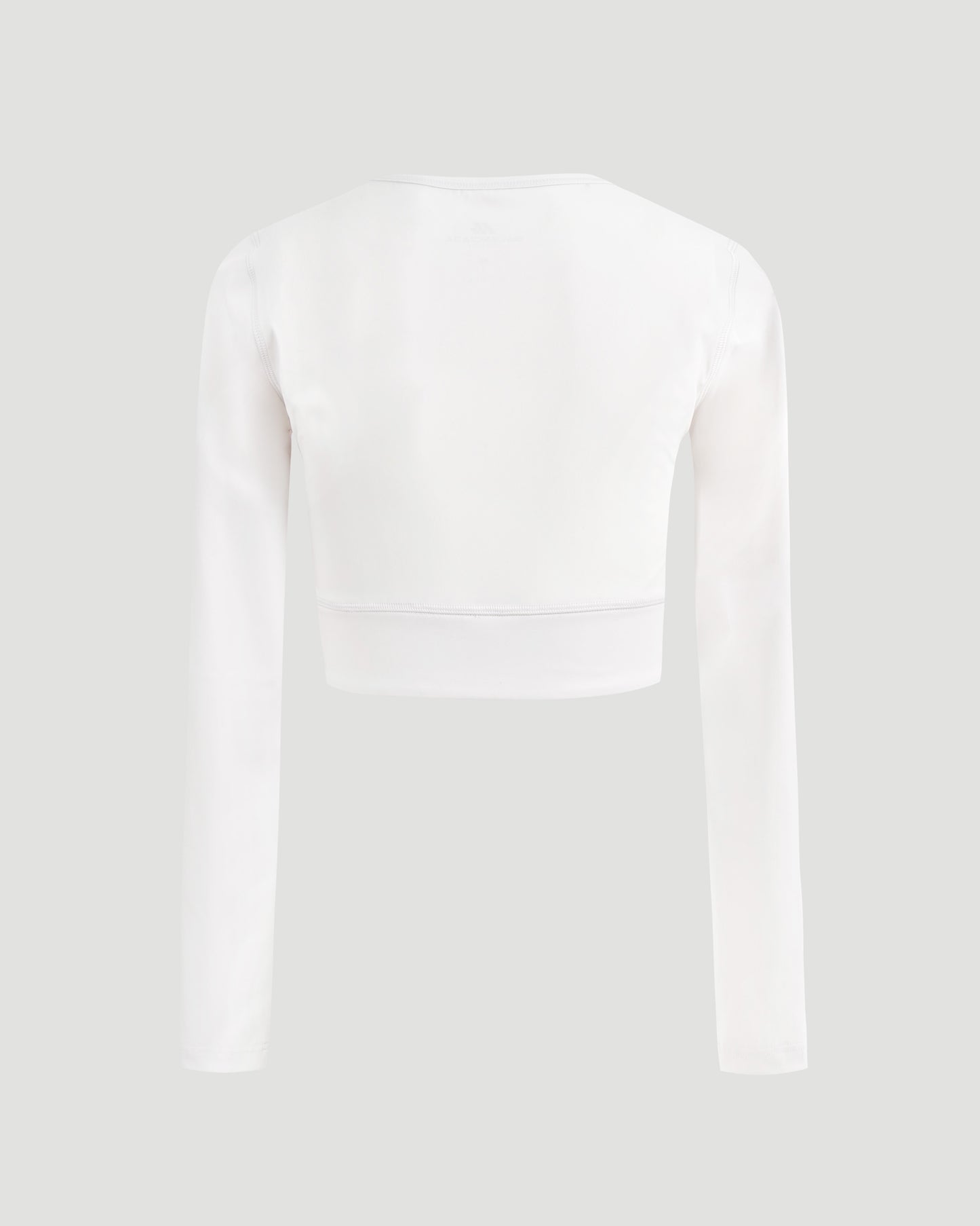 ACTIVEWEAR LONG SLEEVE SPORTS BRA IN WHITE