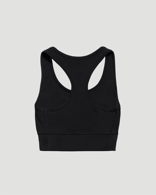 ACTIVEWEAR SPORTS BRA IN BLACK