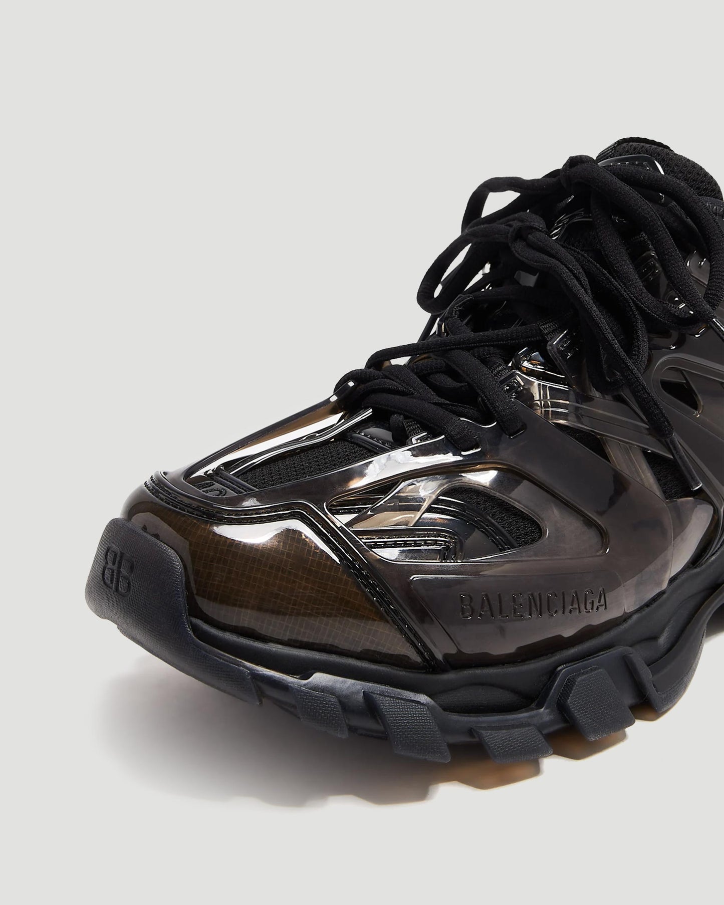 Track Jelly Sneaker in Black