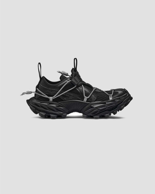 Balenciaga Hike Sneaker in Black — front view