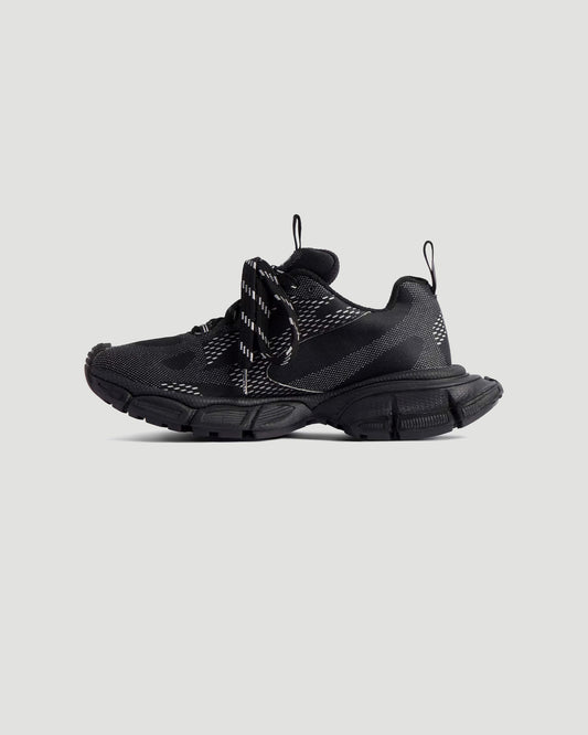 Under Armour® 3XL Knit Sneaker in Black And White