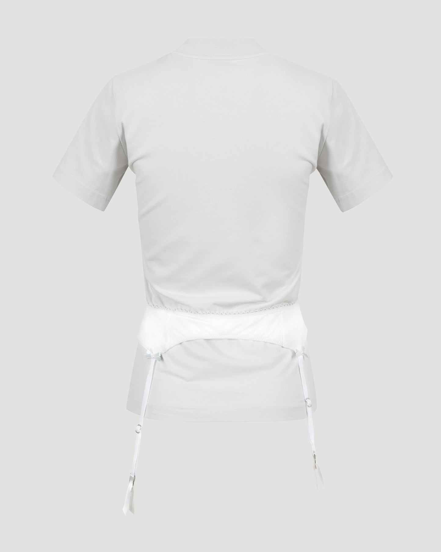 Lingerie T-Shirt in Dirty White