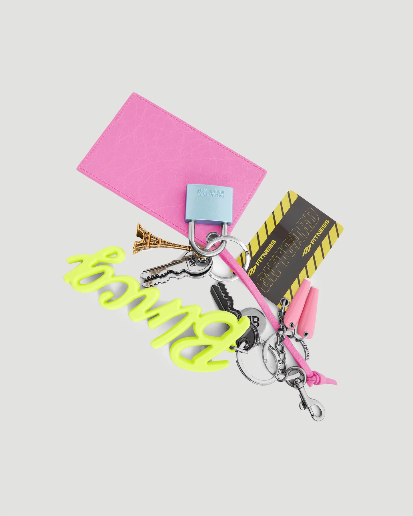 Bag charm Subway Mirror