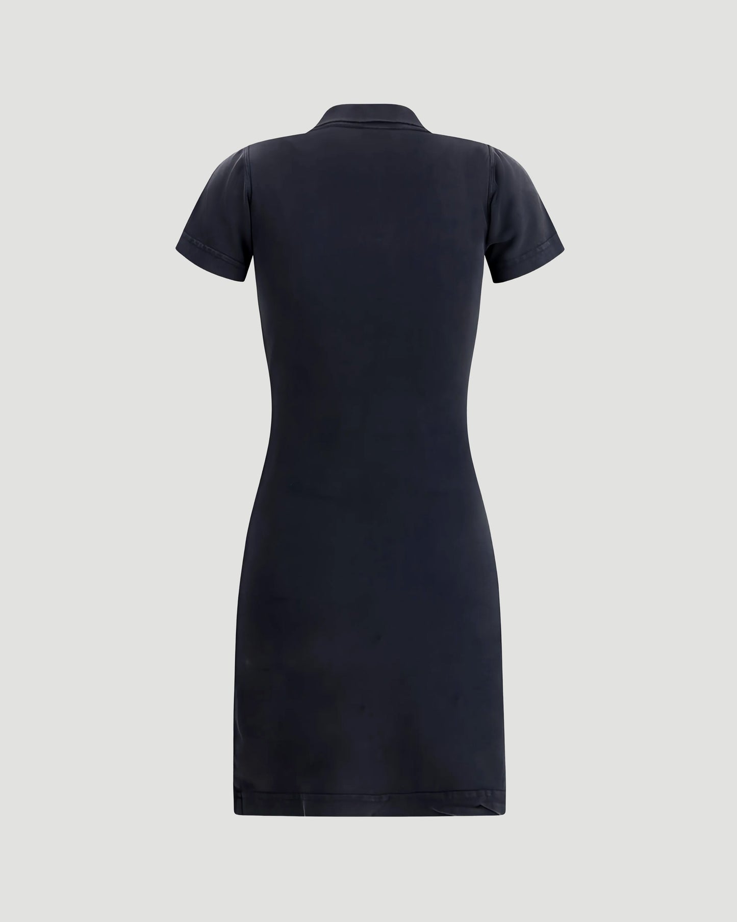 Polo Mini Dress in Black
