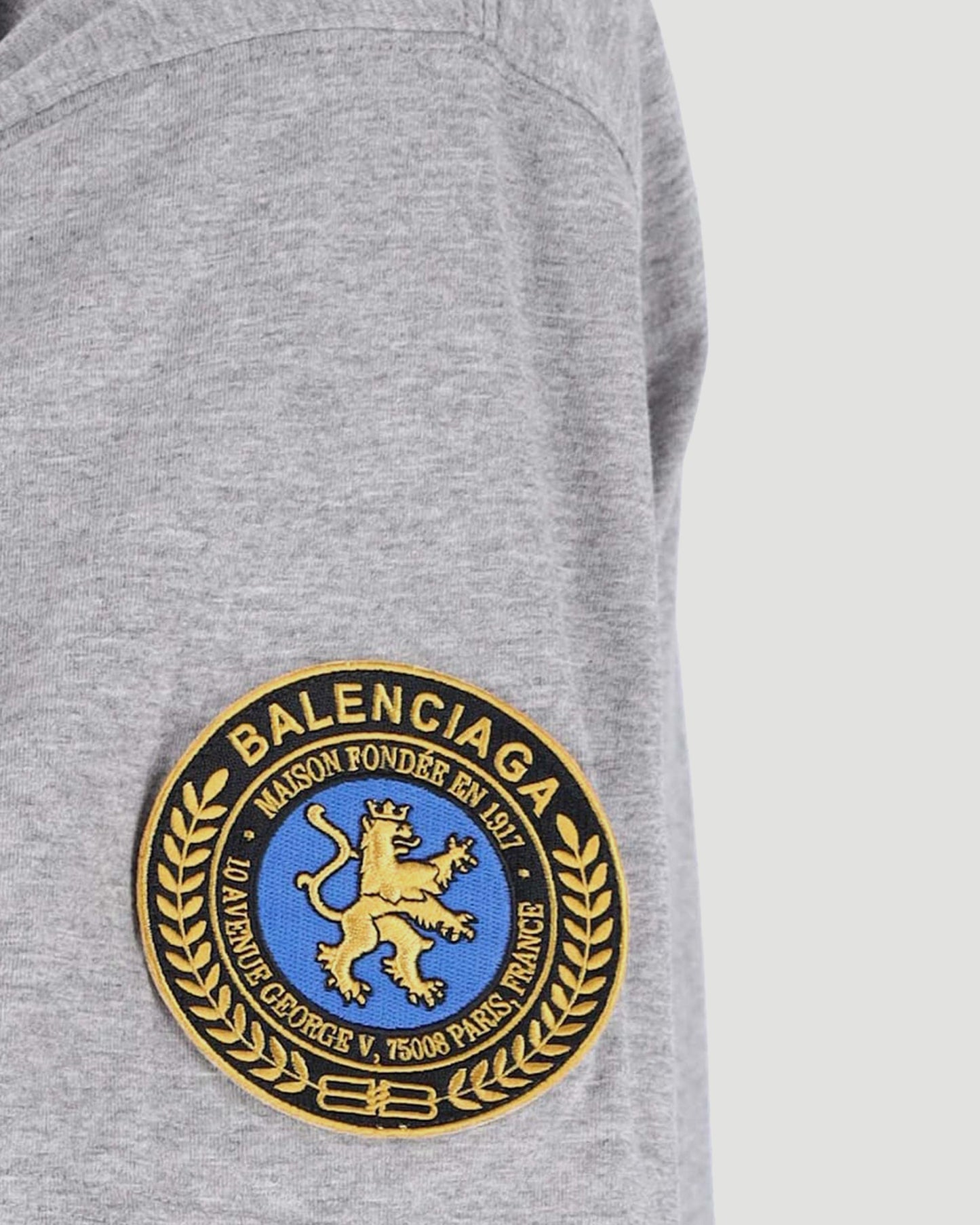 Cotton T-Shirt in Grey