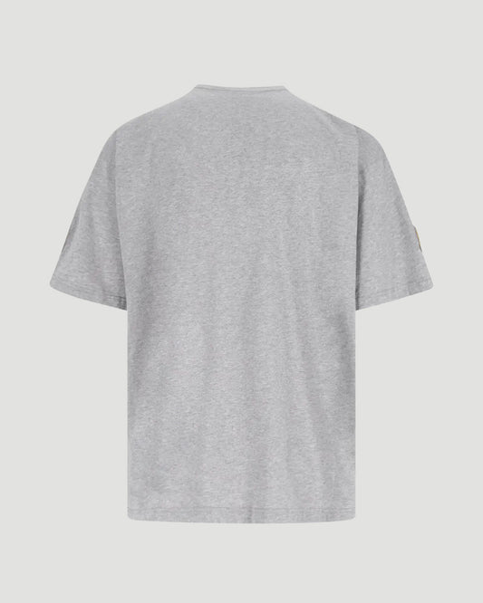 Cotton T-Shirt in Grey