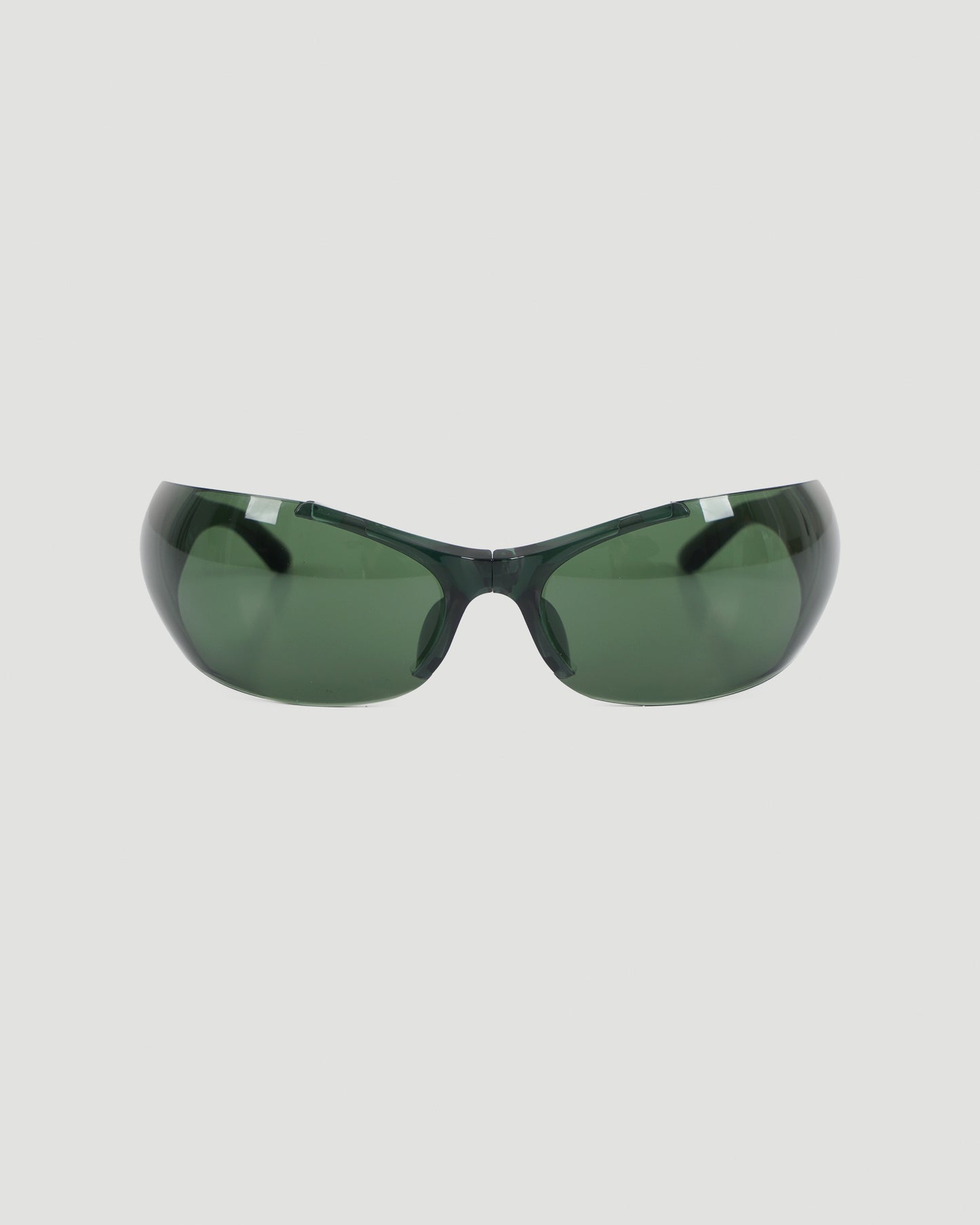 Afterhour Oval Sunglasses in Green