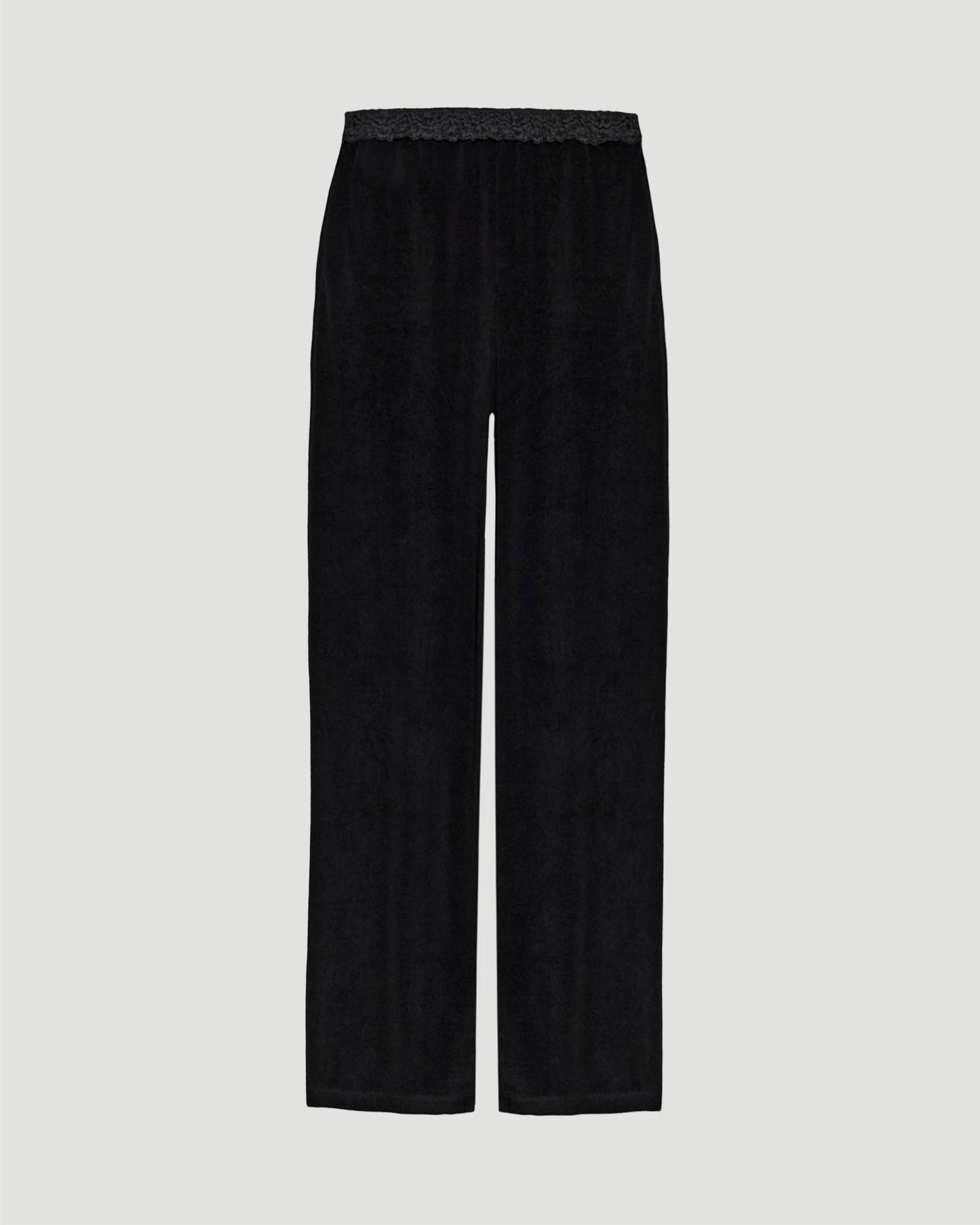 Lace Pyjama Pants in Black
