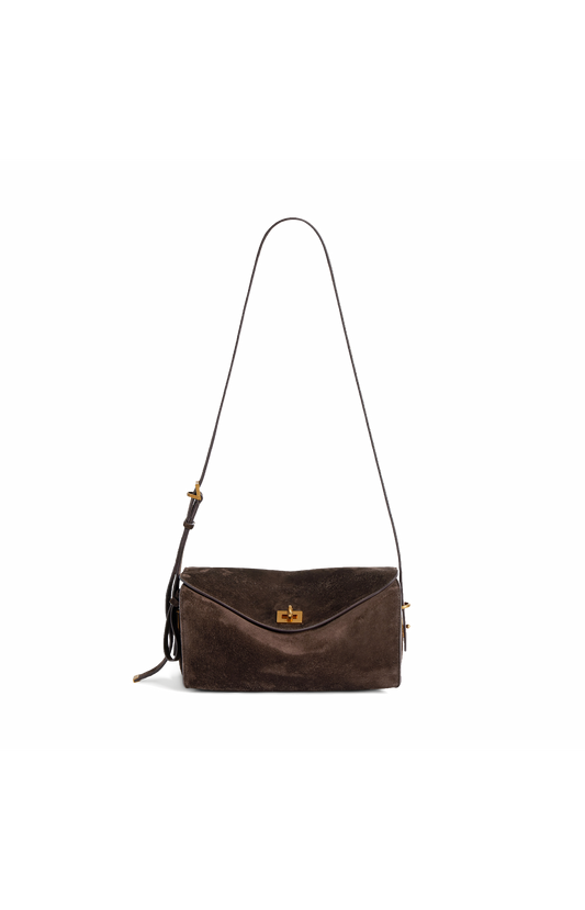 Le 7 Shoulder Bag Medium in Moka