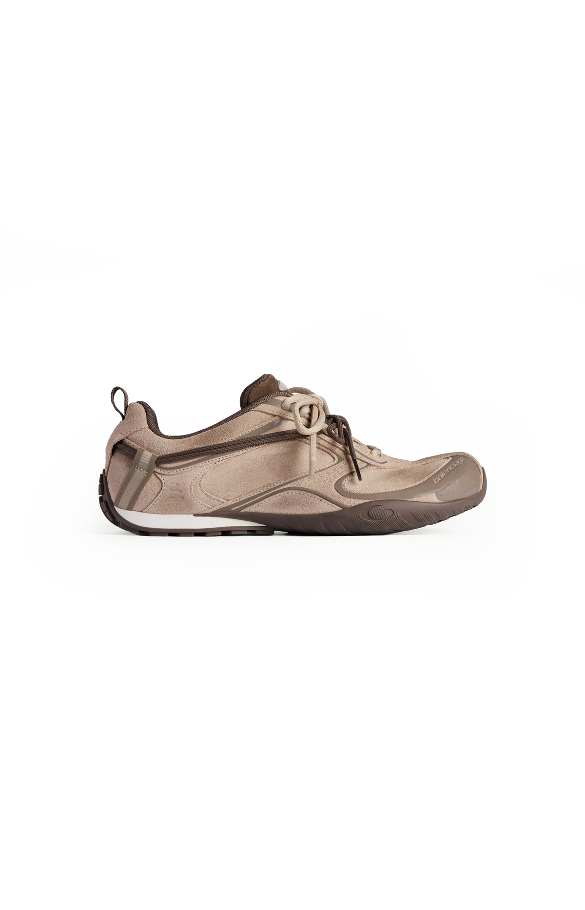 Radar Velvety Sneaker in Beige/brown