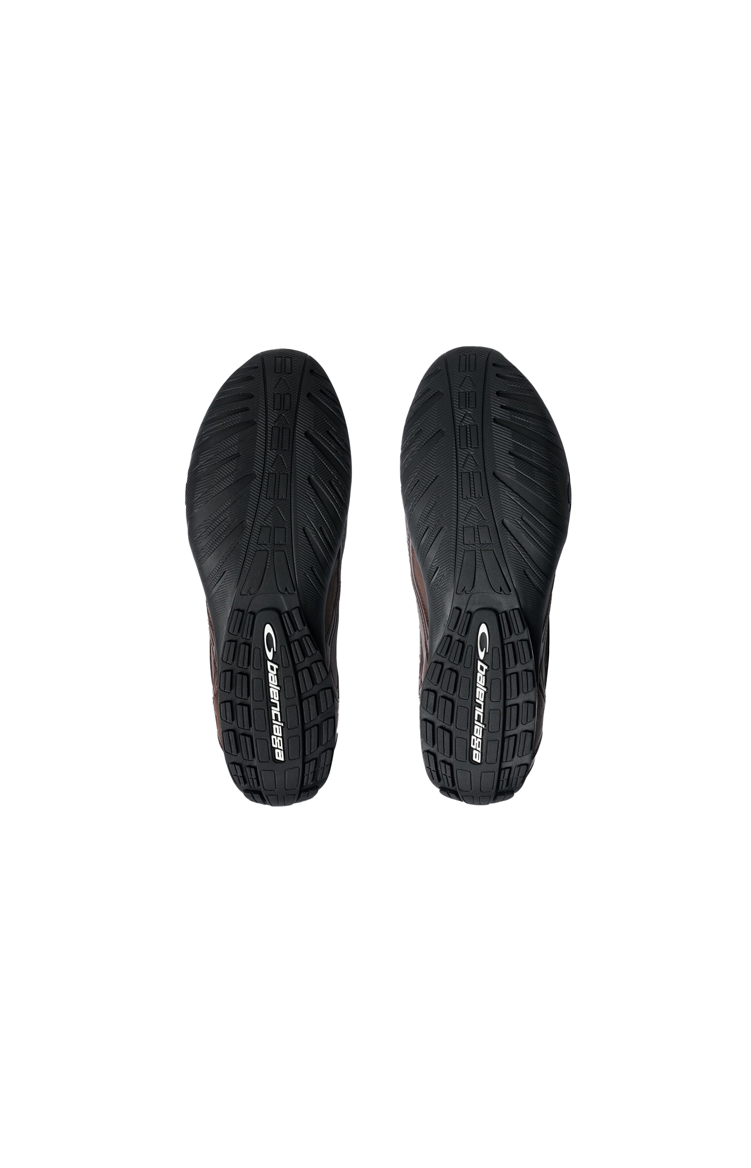 Balenciaga Radar Leather Sneaker in Brown/Black — product photo 5