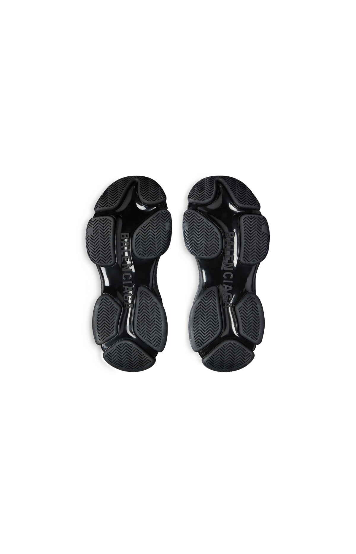 Balenciaga Men's Triple S.2 Sneaker in Black/dark Grey — product photo 5