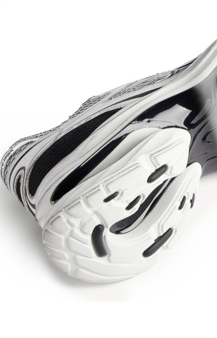 Men's D'orsay Sneaker in Black/white