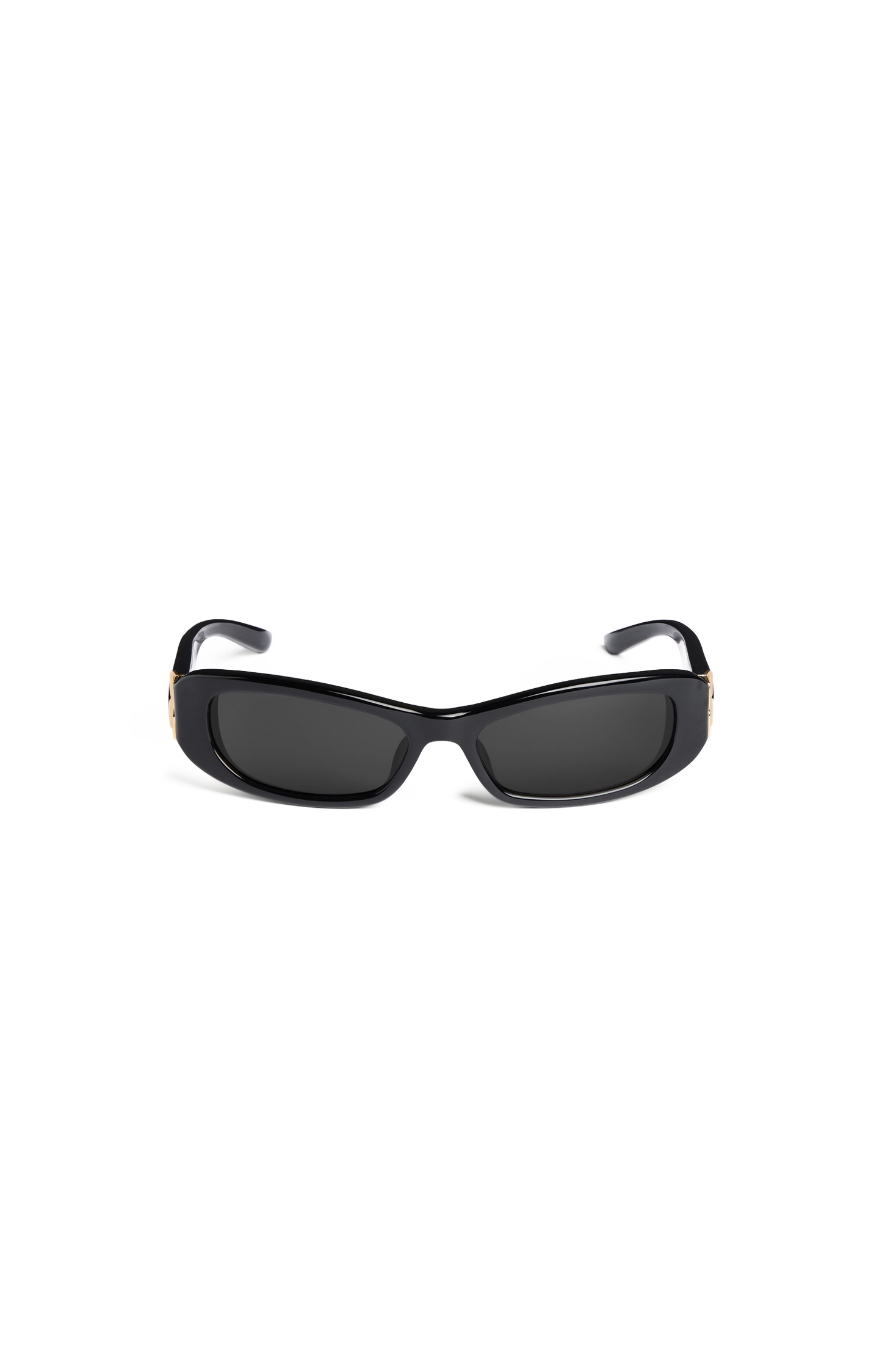Cosmo Rectangle Sunglasses in Black