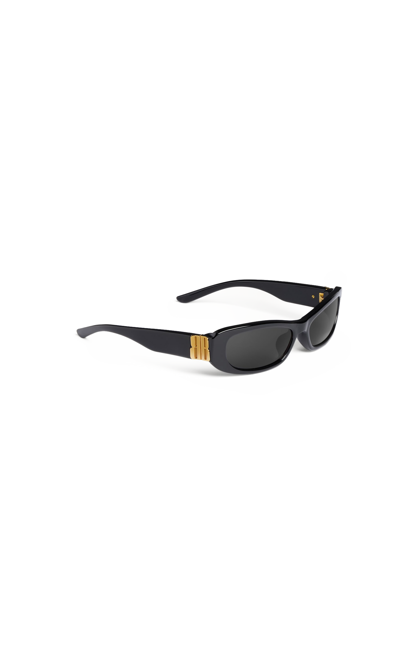 Cosmo Rectangle Sunglasses in Black