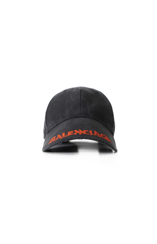 Logo Cap in Black