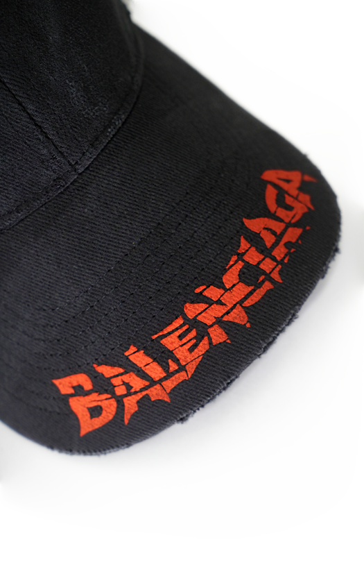 Logo Cap in Black