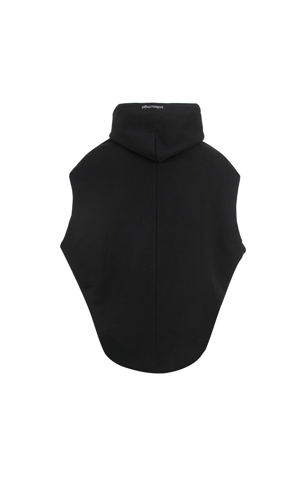 Sleeveless Hoodie in Black