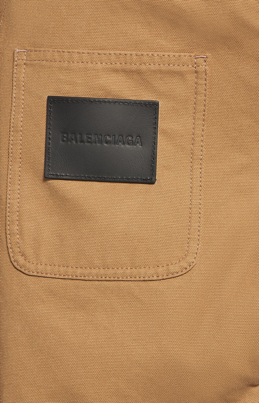Balenciaga Cropped Workwear Jacket in Beige — product photo 2
