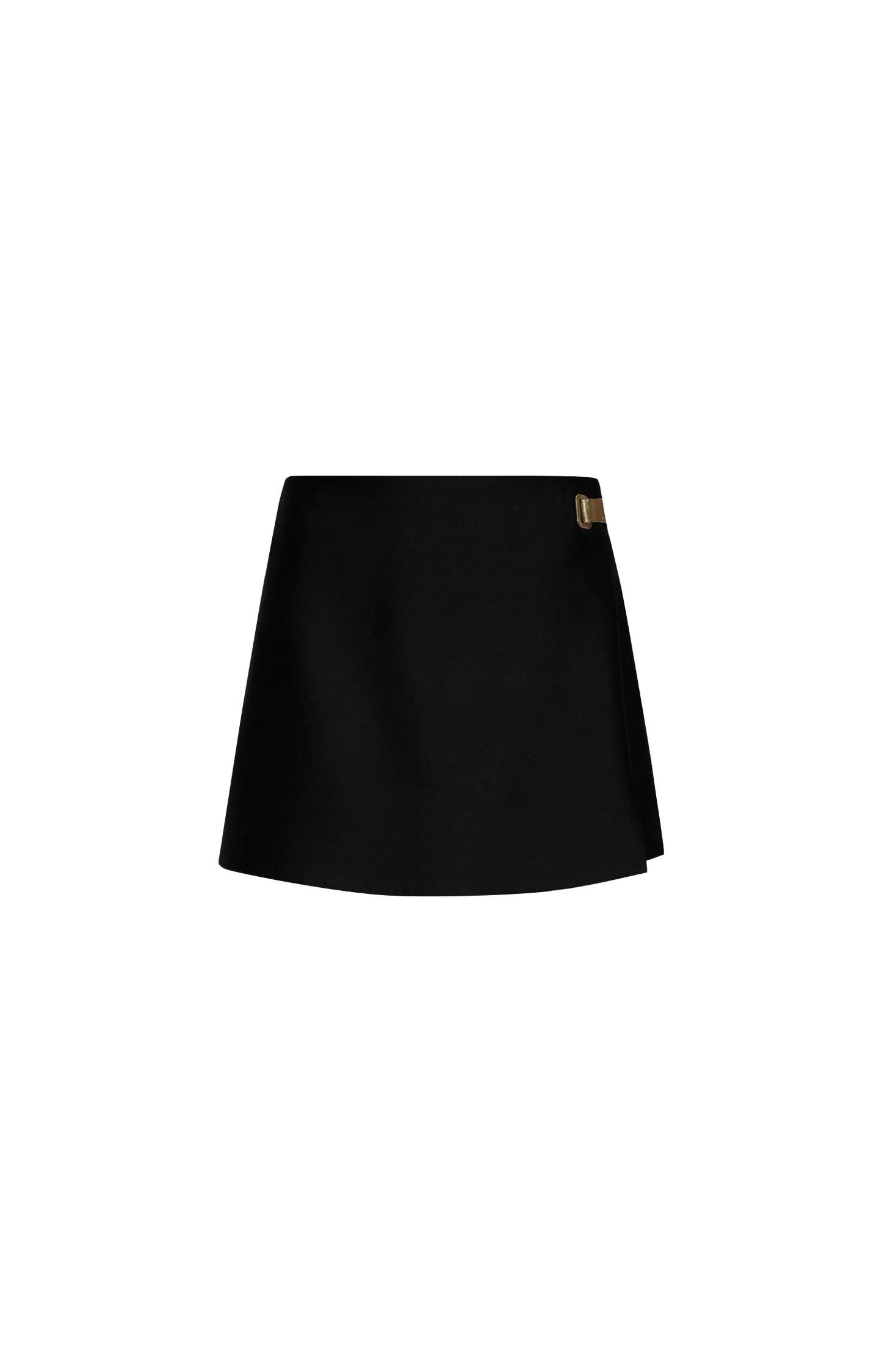 Tailored Mini Skort in Black