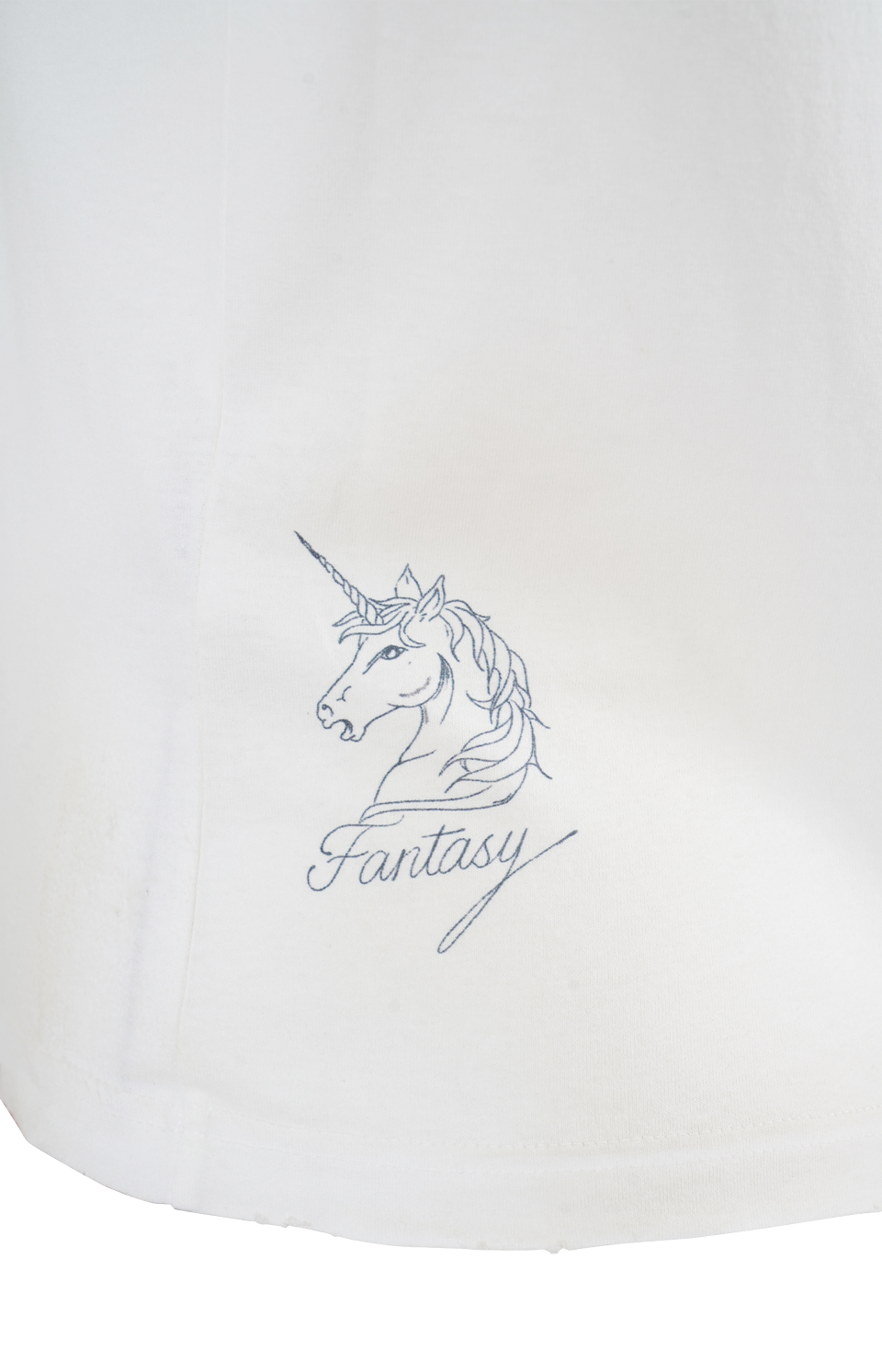 Sleeveless T-shirt in White