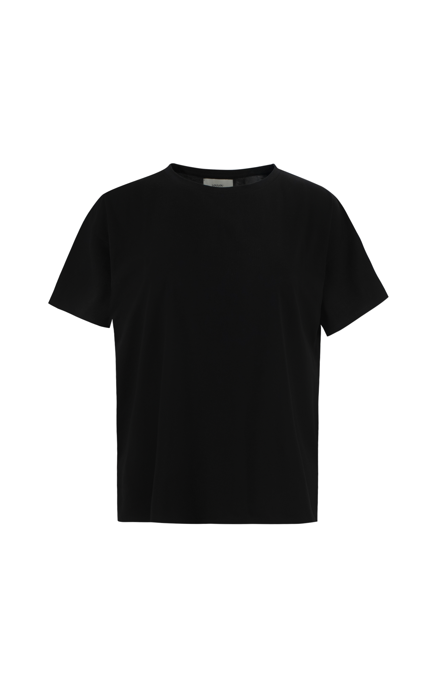 Basiluzzo LDS Boxy fit T-shirt in Black