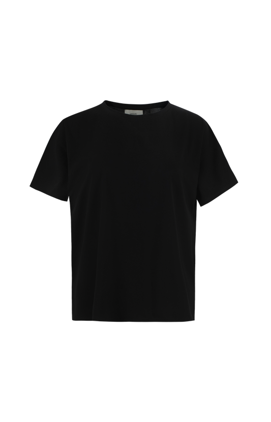 Basiluzzo LDS Boxy fit T-shirt in Black