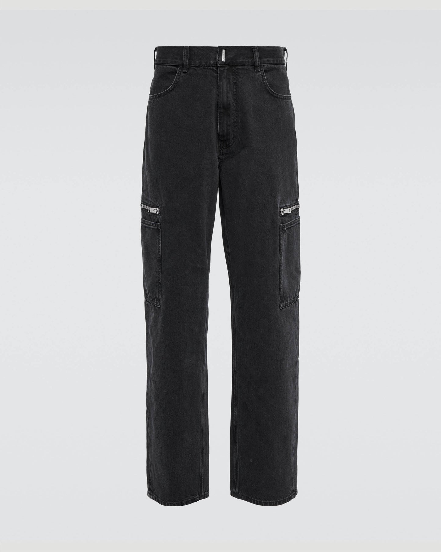 Cargo pants in denim