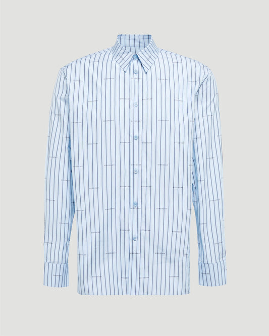 Boxy fit shirt in poplin