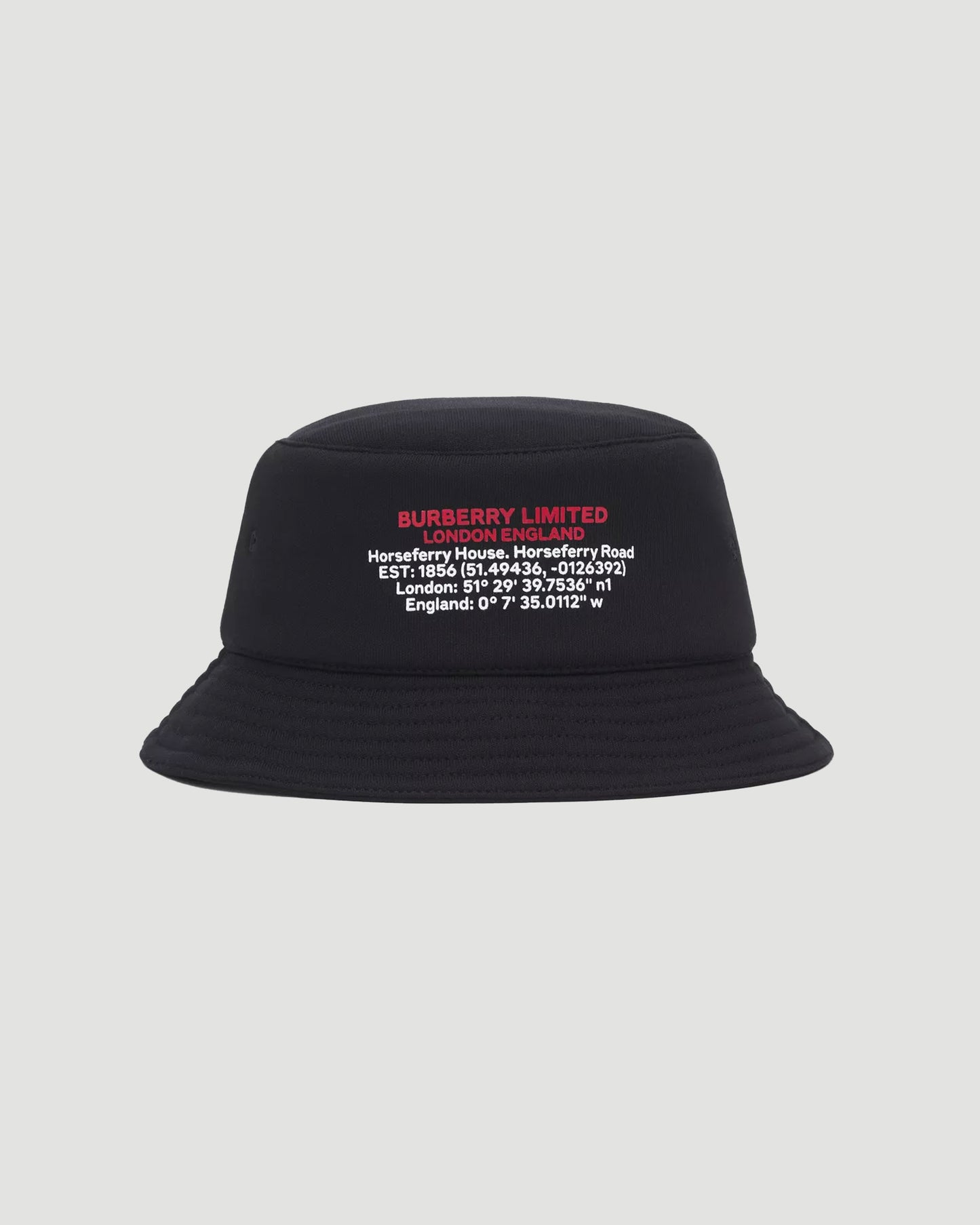 Location Print Cotton Bucket Hat