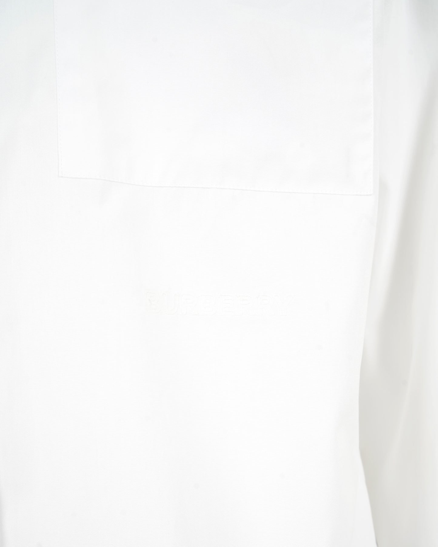 Burberry CLASSIC COTTON T-SHIRT IN WHITE — product photo 3
