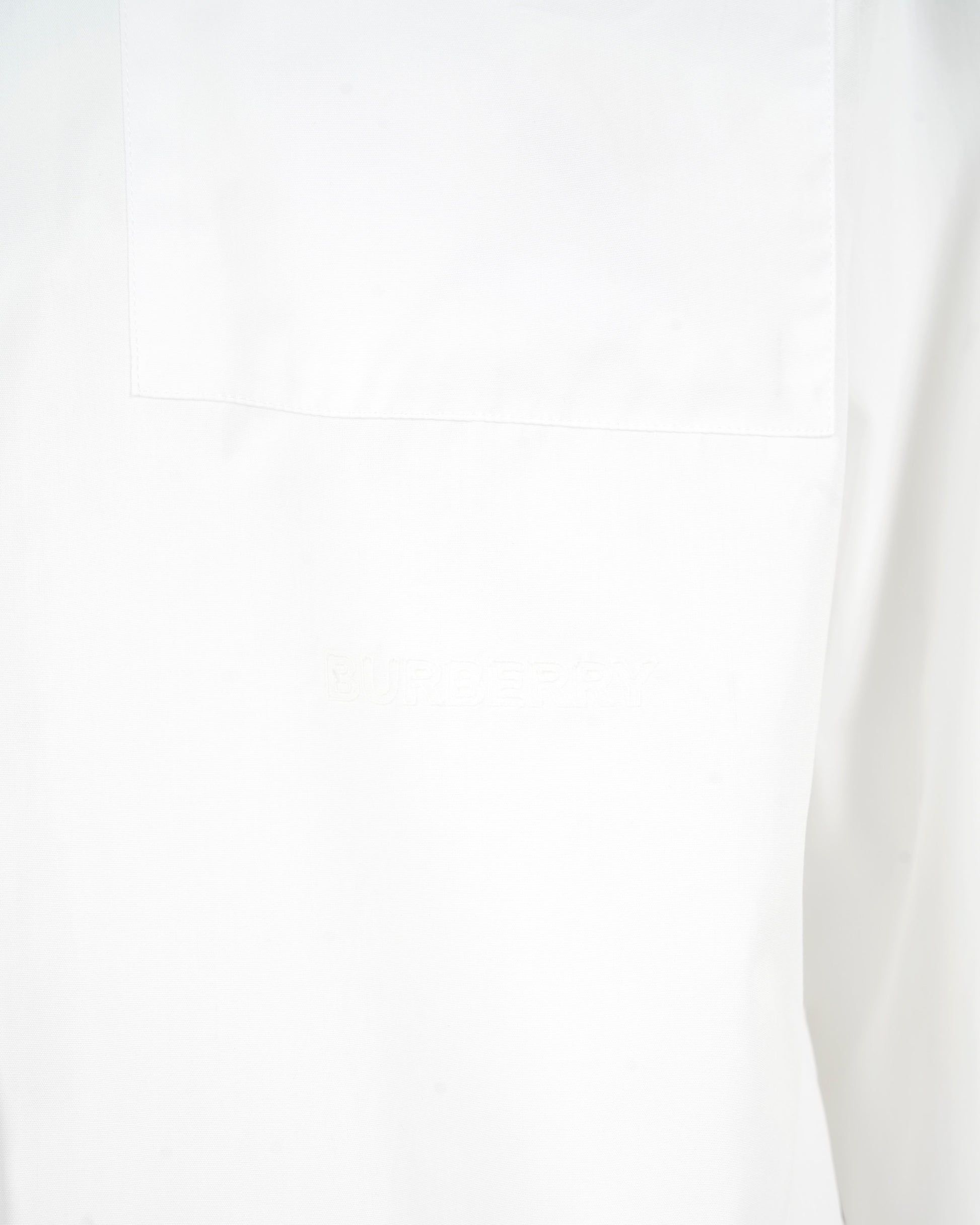 Burberry CLASSIC COTTON T-SHIRT IN WHITE — product photo 3