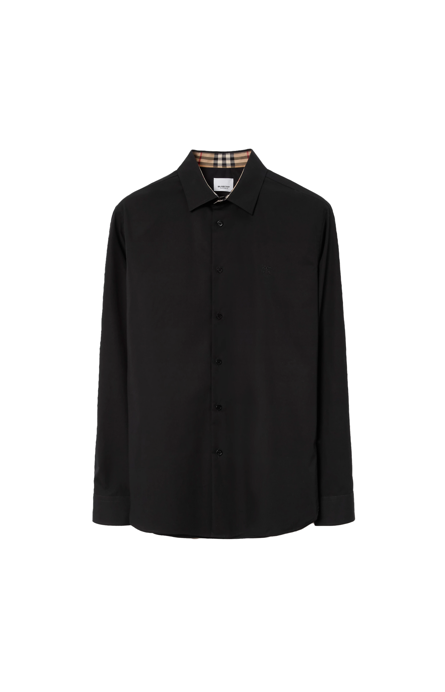CLASSIC BLACK SHIRT IN COTTON