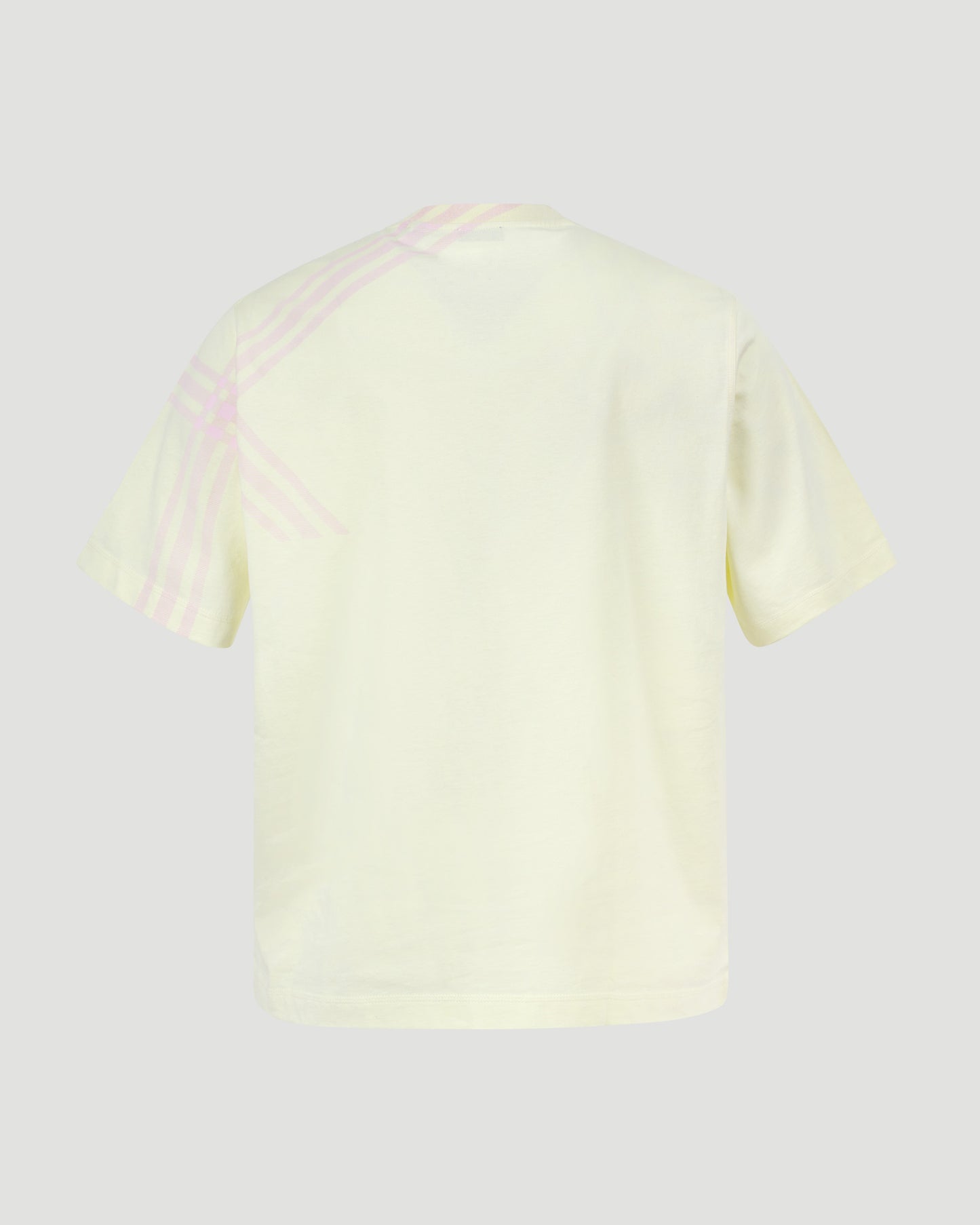 Check-print T-shirt