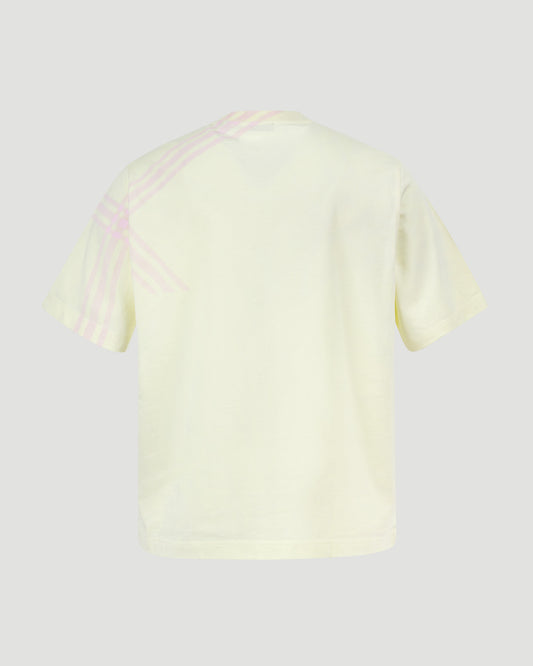 Check-print T-shirt