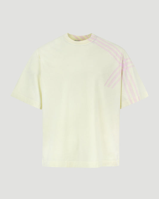 Check-print T-shirt