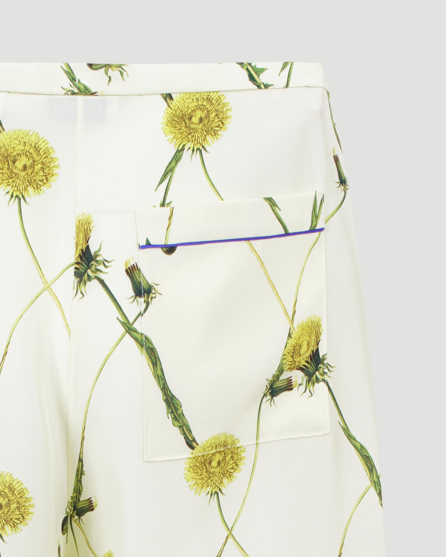 Dandelion Silk Pyjama Trousers in SHERBET